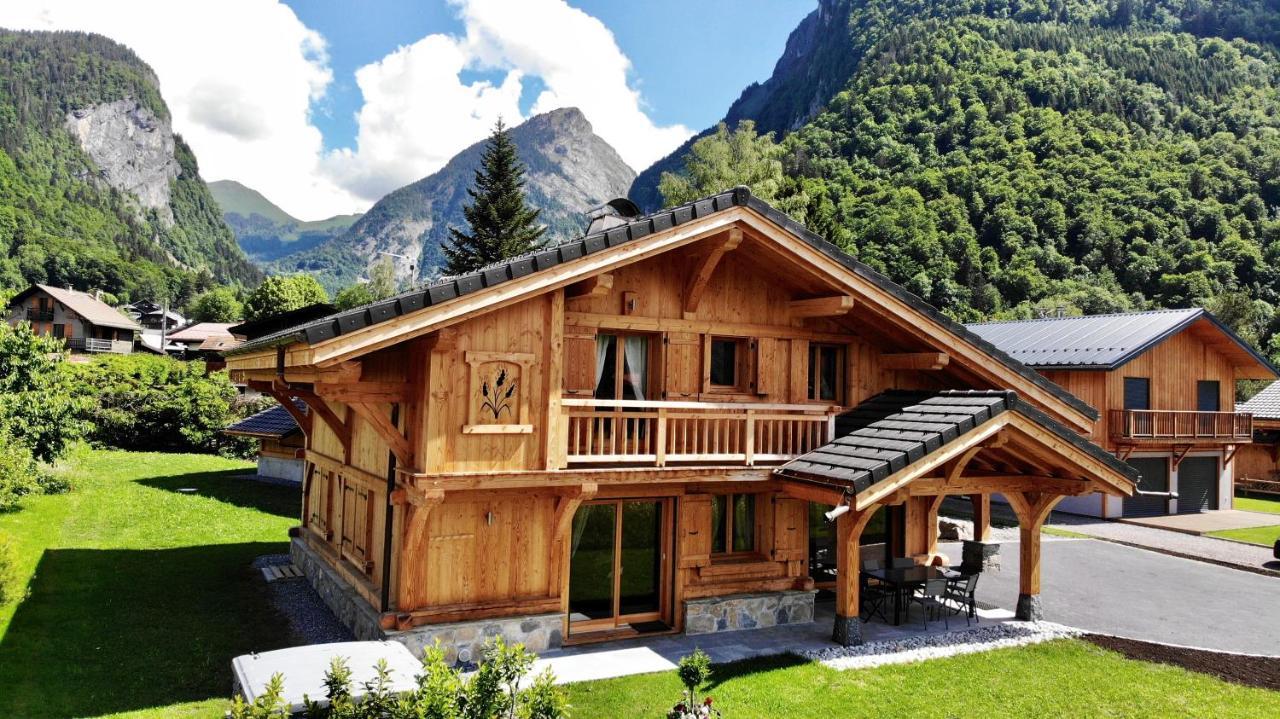 Chalet Luxe Les Melezes Samoens Exterior photo