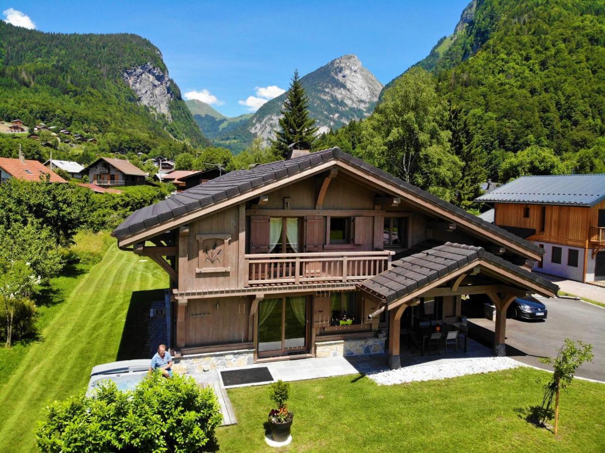 Chalet Luxe Les Melezes Samoens Exterior photo